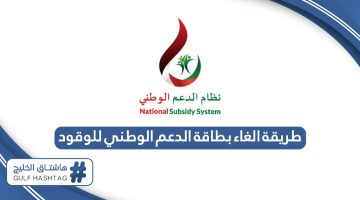 طريقة الغاء بطاقة الدعم الوطني للوقود سلطنة عمان